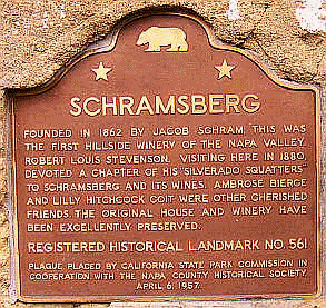 Schramsberg_Visit_Historical_Sign