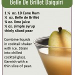 Art of the Cocktail-Belle De Brillet Daiquiri