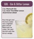 Gin & Bitter Lemon cocktail recipe